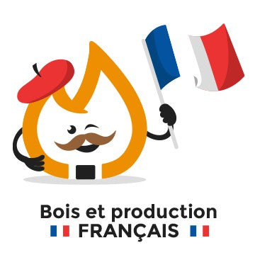 Bois de chauffage 50 cm - étuvé - 3 stères