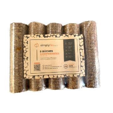 Bûches compressées PREMIUM - Bois densifié